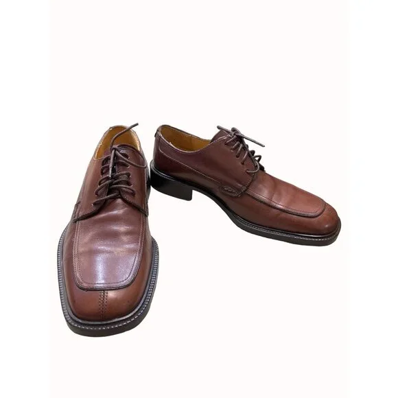 Coach J995 Malone men’s brown leather dress shoes oxfords size 7.5D SKU 4403 - Picture 2 of 15